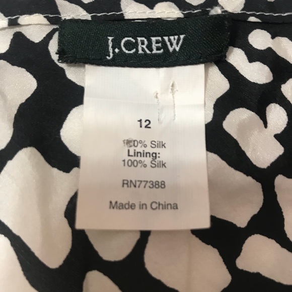 J.Crew Python Print Silk Tank Size 12 - Picture 5 of 5
